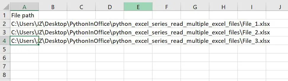 Read Multiple Excel Files Into Python Python In Office