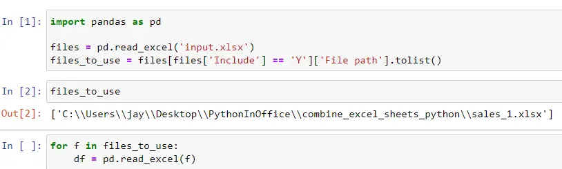 Combine Excel Sheets Using Python - Python In Office